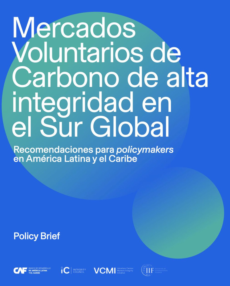 Mercados voluntarios de carbono de alta integridad en el sur global