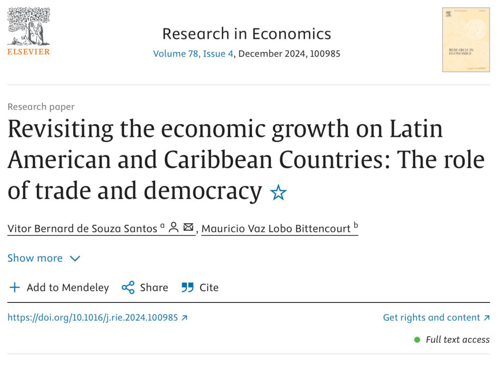 Revisiting the economic growth on Latin American and Caribbean Countries: The role of trade and democracy