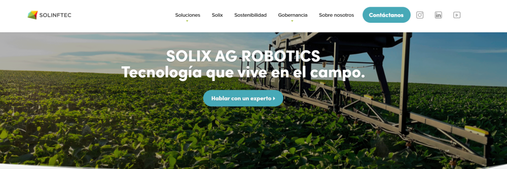 Solinftec – Plataforma agrícola inteligente