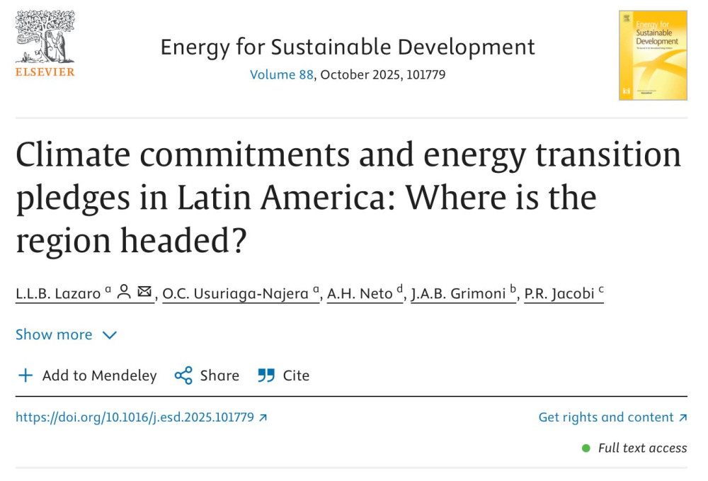 Climate commitments and energy transition pledges in Latin America: Where is the region headed?