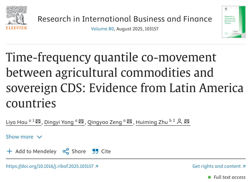 Co-movimiento cuantílico tiempo-frecuencia entre commodities agrícolas y CDS soberanos: Evidencia de países de América Latina