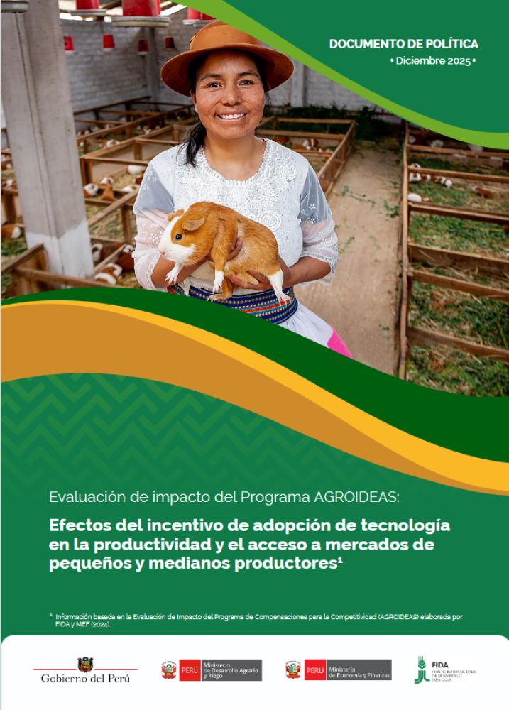 Efectos del incentivo de adopción de tecnología en la productividad y el acceso a mercados
