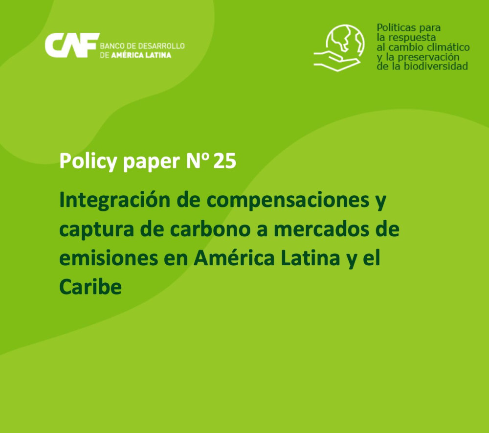 Integration of carbon offsets and capture into emissions markets in Latin America and the Caribbean