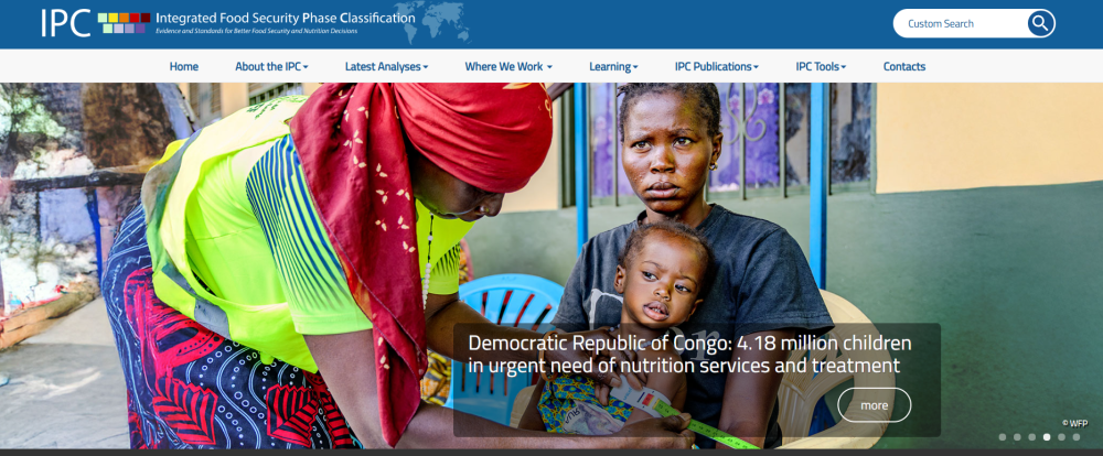 Clasificación Integrada de las Fases de la Seguridad Alimentaria