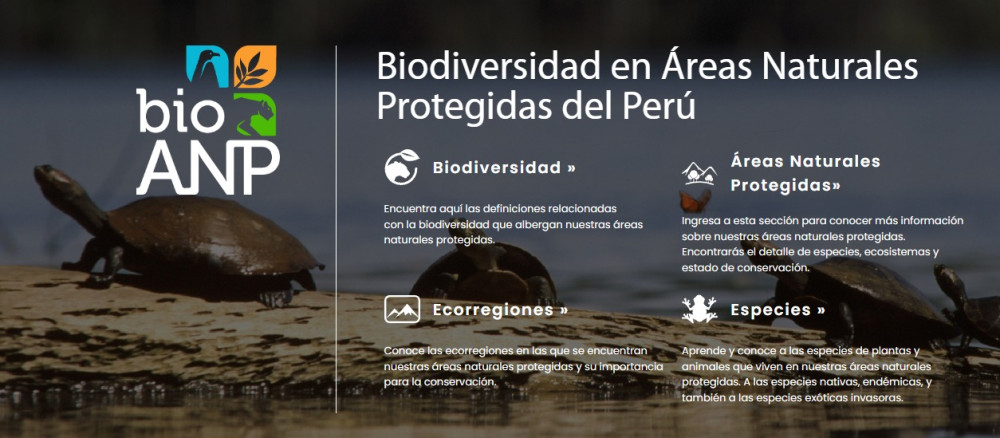 Plataforma de Biodiversidad de las Áreas Naturales Protegidas del Perú (BioANP)