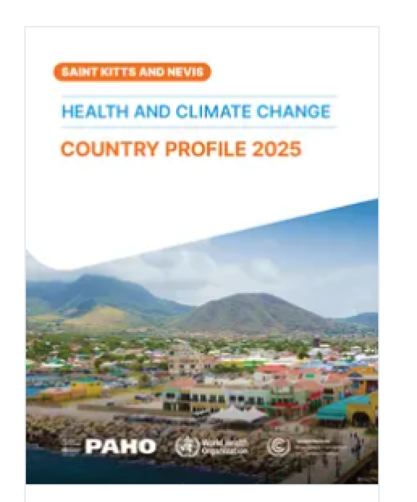 Perfil de país sobre salud y cambio climático 2025 – San Cristóbal y Nieves