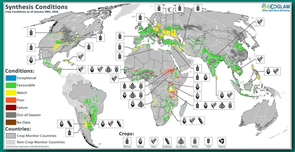 GEOGLAM Crop Monitor