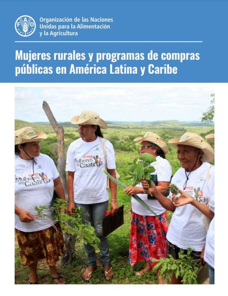 Mujeres rurales y programas de compras públicas en América Latina y el Caribe