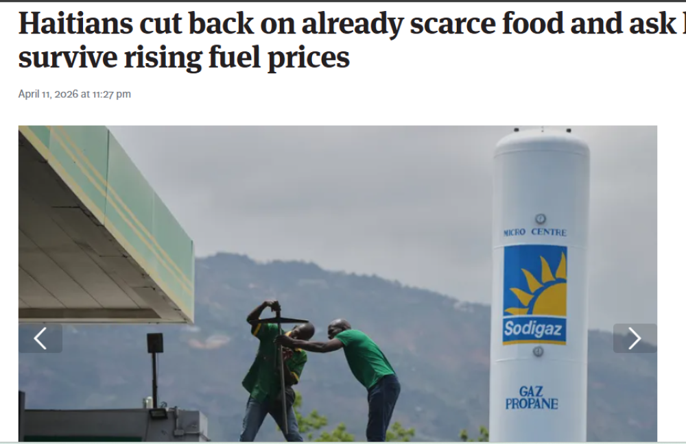 Haiti Fuel-Price Hike Deepens Hunger and Triggers Protests