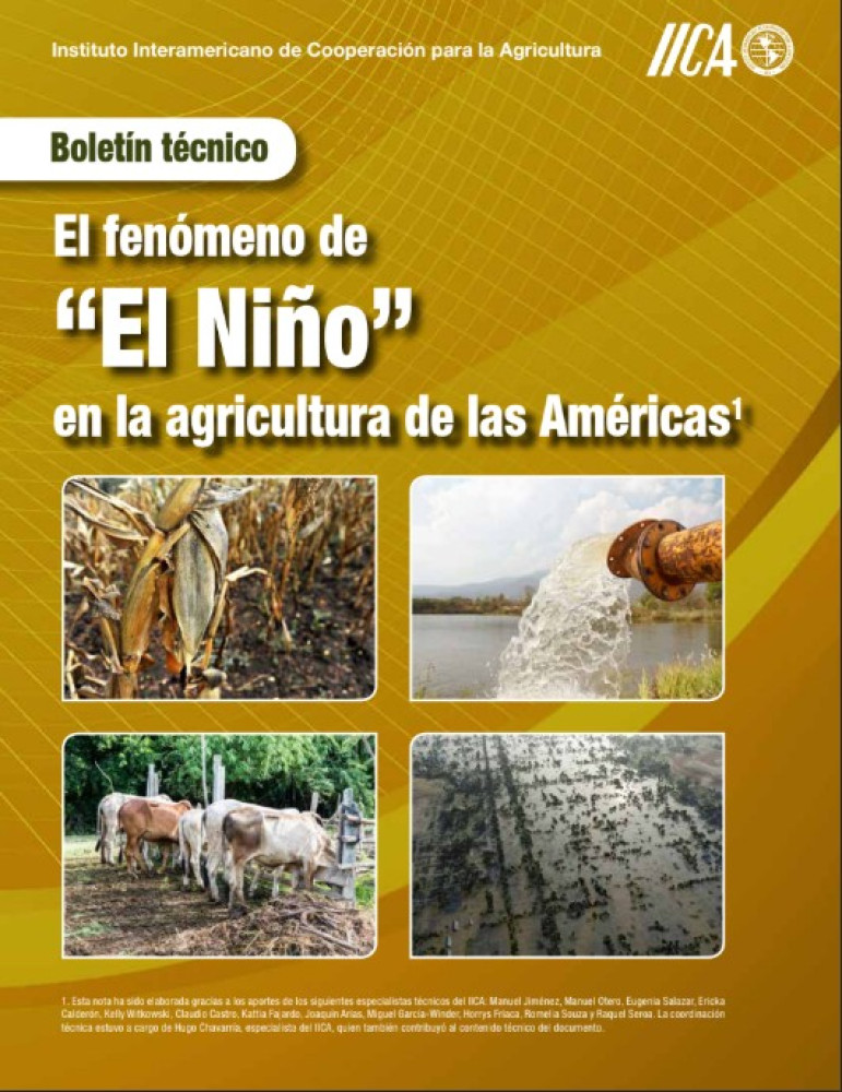 The El Niño phenomenon in agriculture in the Americas