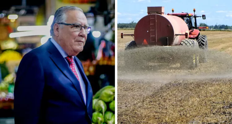 Campos dice que 85% del fertilizante en Chile es importado: precios se han disparado por la guerra