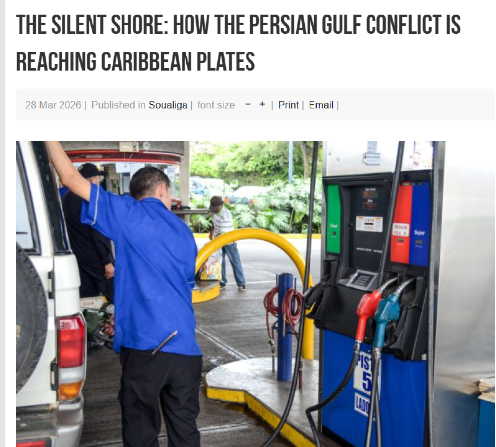 The Silent Shore: How the Persian Gulf Conflict Affects Food Security in the Caribbean