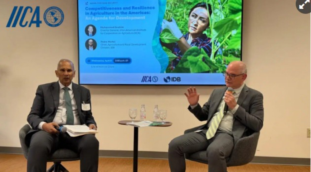 IICA: Sin agricultura en las Américas no hay seguridad alimentaria