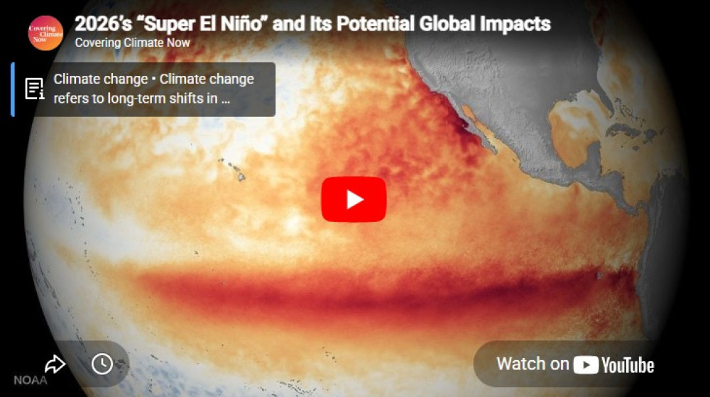 Conferencia de prensa: el “super El Niño” de 2026 y sus posibles impactos globales