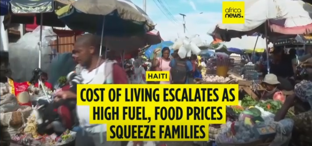 Haiti: Rising fuel and food prices are increasing economic pressure on households