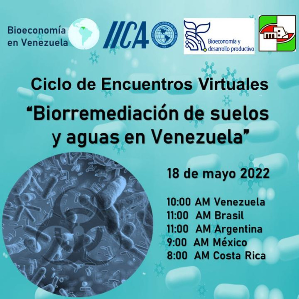 Webinar: Biorremediación de suelos y aguas en Venezuela
