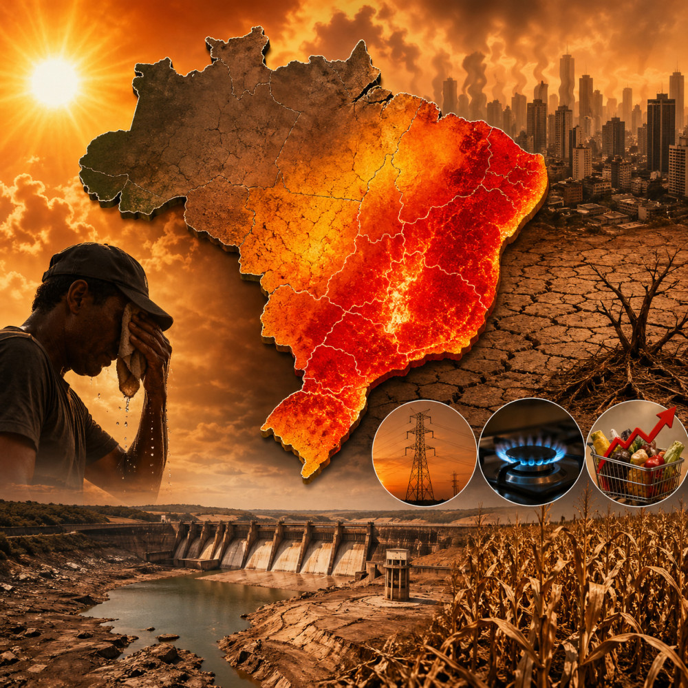 Cemaden enciende alerta de desastre térmico en Brasil en 2026: El Niño puede empujar al Sudeste y Centro-Oeste hacia olas de calor extremas