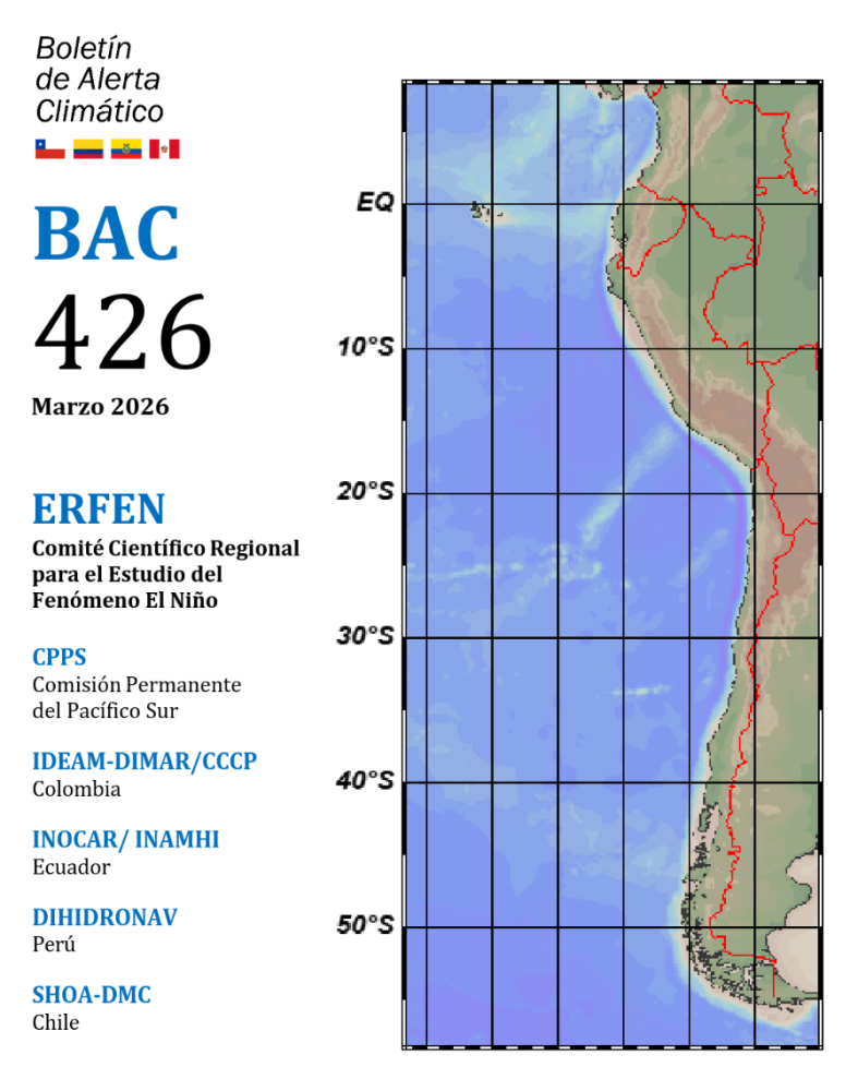 Boletín de Alerta Climático N° 426 (BAC 426)