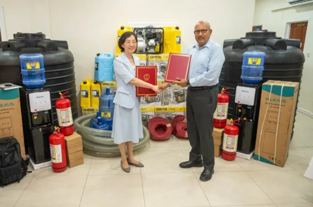 China fortalece la preparación de Guyana frente a El Niño mediante apoyo financiero para la resiliencia climática