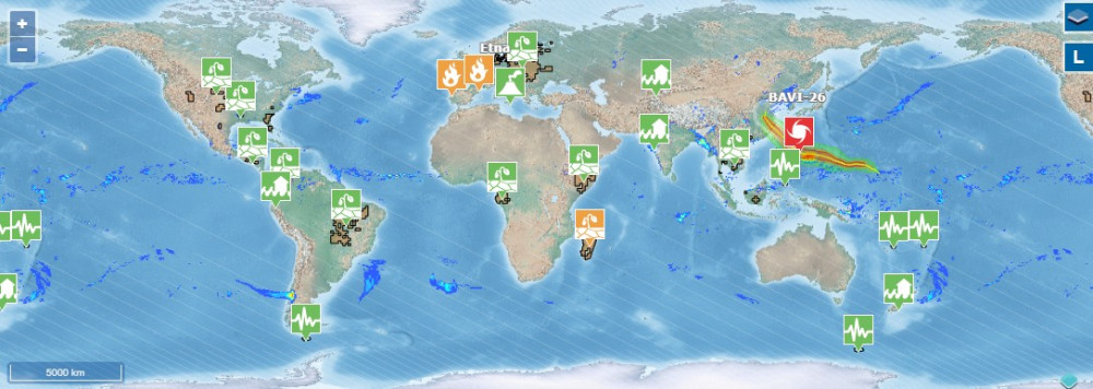 Sistema Global de Alerta y Coordinación ante Desastres - GDACS