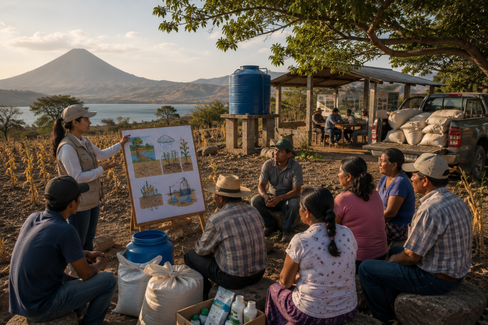 El cambio climático acelera la crisis del campo salvadoreño y exige nuevas respuestas
