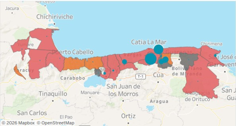 VEN/CSAMV - 2026 Earthquake Response Dashboard