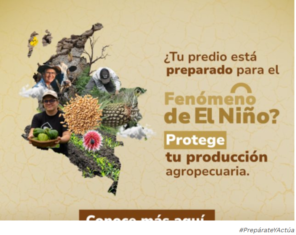How Can Colombian Agriculture Prepare for the El Niño Event?