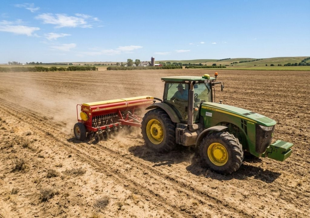 Water is becoming scarce at a critical time: wheat condition declines and corn planting slows