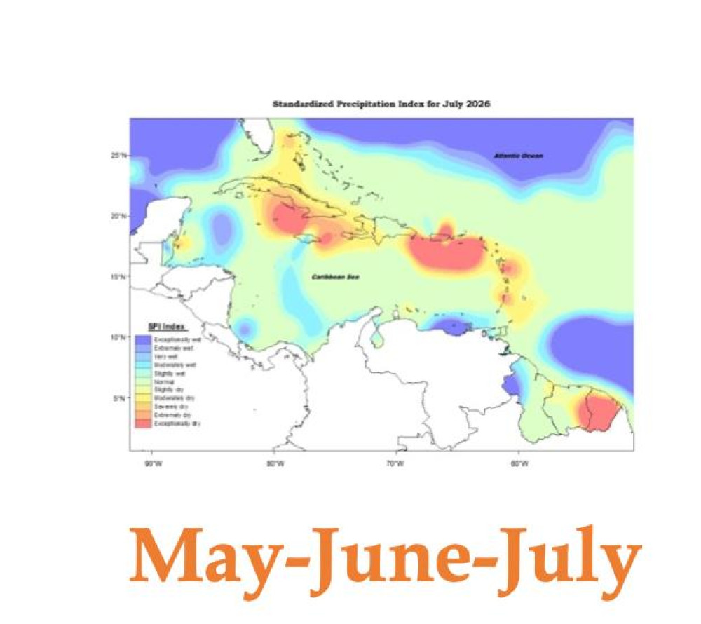 Información climática reciente del Centro Regional del Clima del Caribe