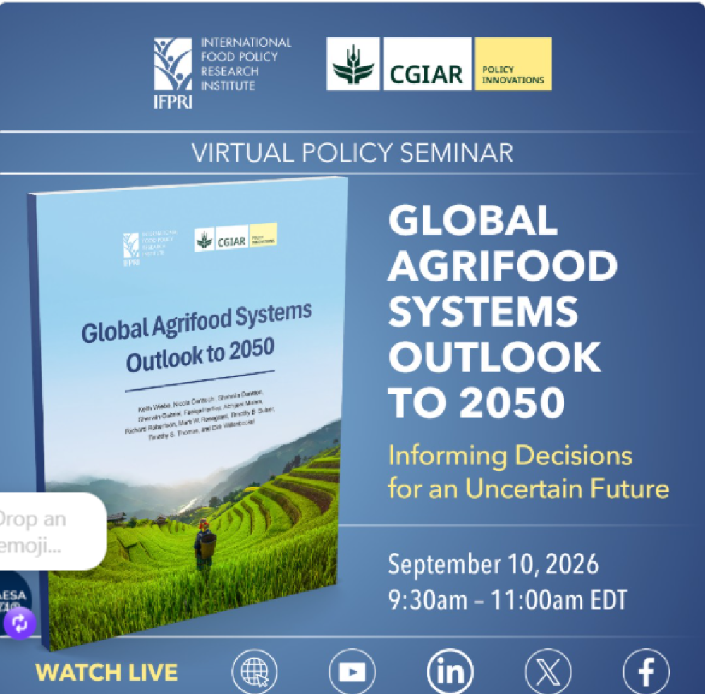 Global Agrifood Systems Outlook to 2050