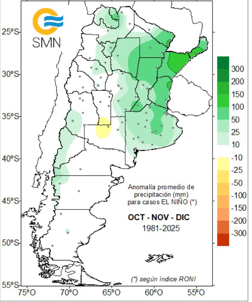 El Niño: Hydrometeorological Situation in Argentina. Bulletin No. 6